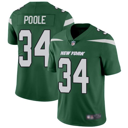 New York Jets Limited Green Men Brian Poole Home Jersey NFL Football #34 Vapor Untouchable